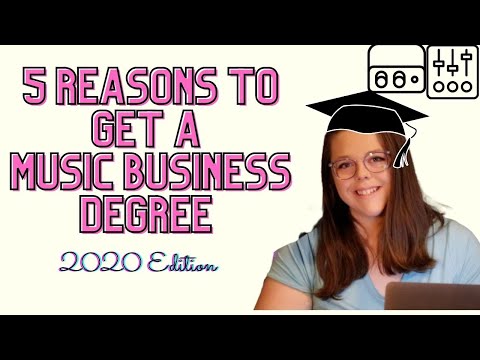 5 Reasons To Get A Music Business Degree *Recent 2020 Grad*