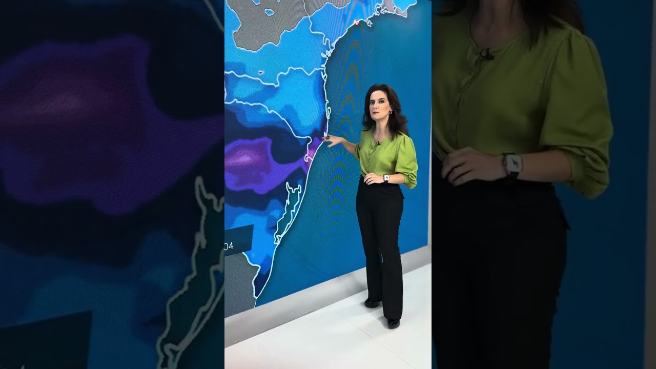 Previsão do tempo: chuva volumosa pode provocar transtornos em Santa Catarina e Rio Grande do Sul