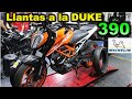 LLANTAS NUEVAS A LA KTM DUKE 390 - BLITZ RIDER