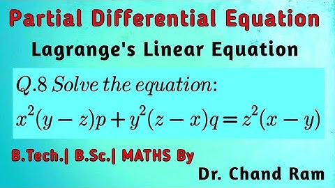 Question: 8 on Lagrange