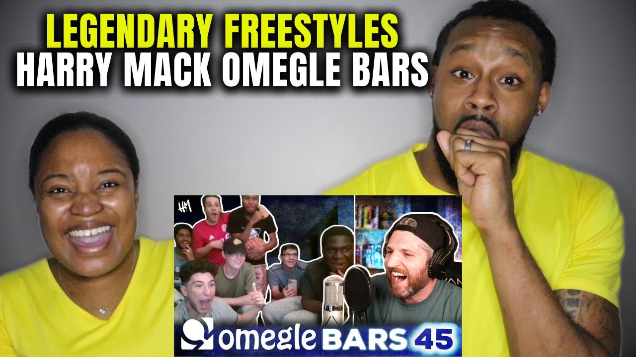 LEGENDARY FREESTYLES! Harry Mack Omegle Bars 45 Reaction