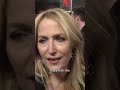 Gillian Anderson at the World Premiere for Scoop