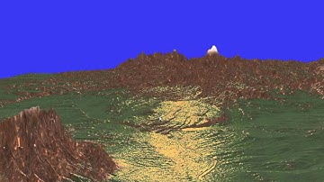 OpenGL OSG Rendering 15  - New terrain prototype