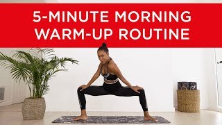 5-MINUTE MORNING WARM-UP ROUTINE AT HOME - STRETCHING WORKOUT | SMSTRETCHING USA screenshot 3