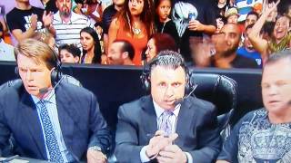 WWE Raw Stephanie McMahon arrested 7/21/14