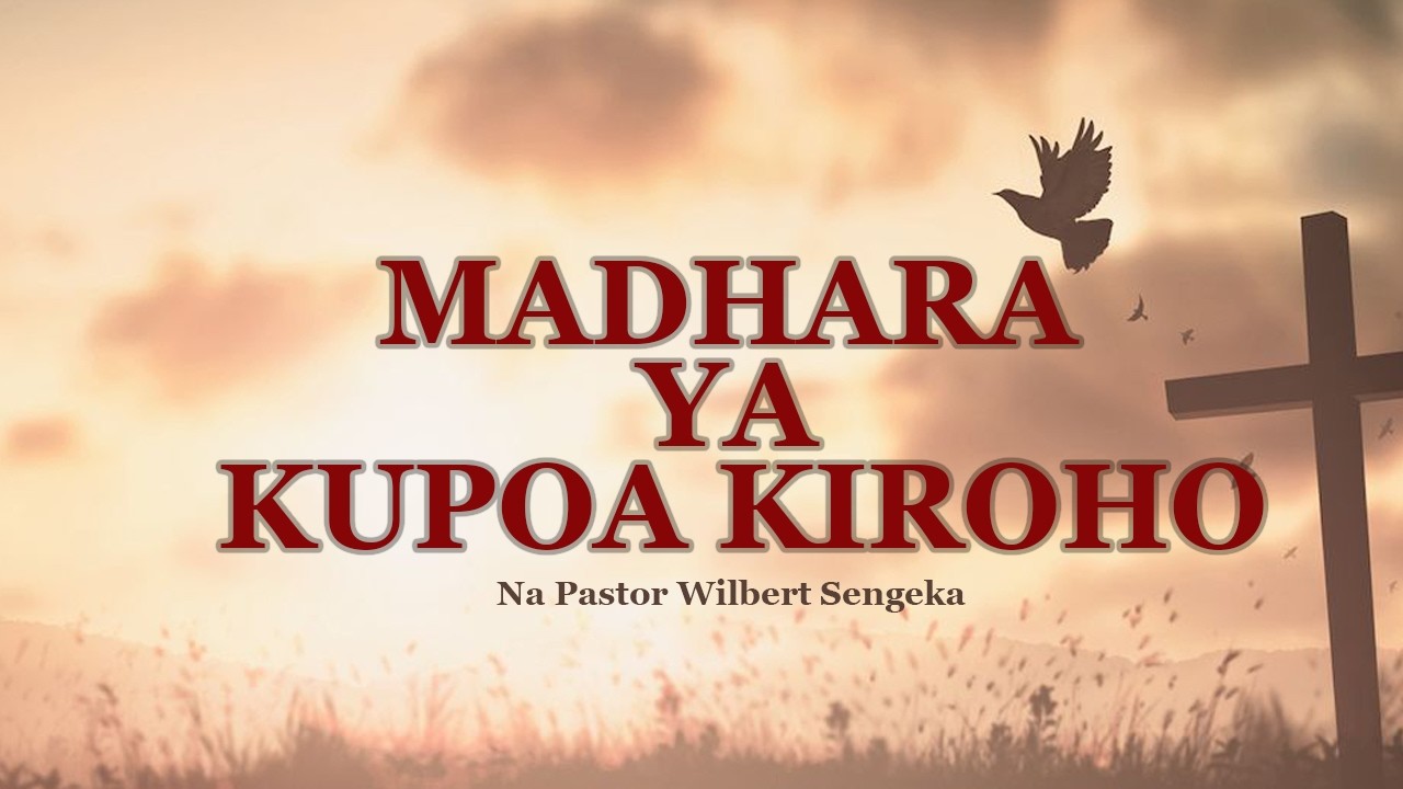 NAMNA YA KUTUZA MOTO WA MUNGU KWENYE MAISHA YAKO 04 | pastor Wilbert Sengeka 27 February 2026