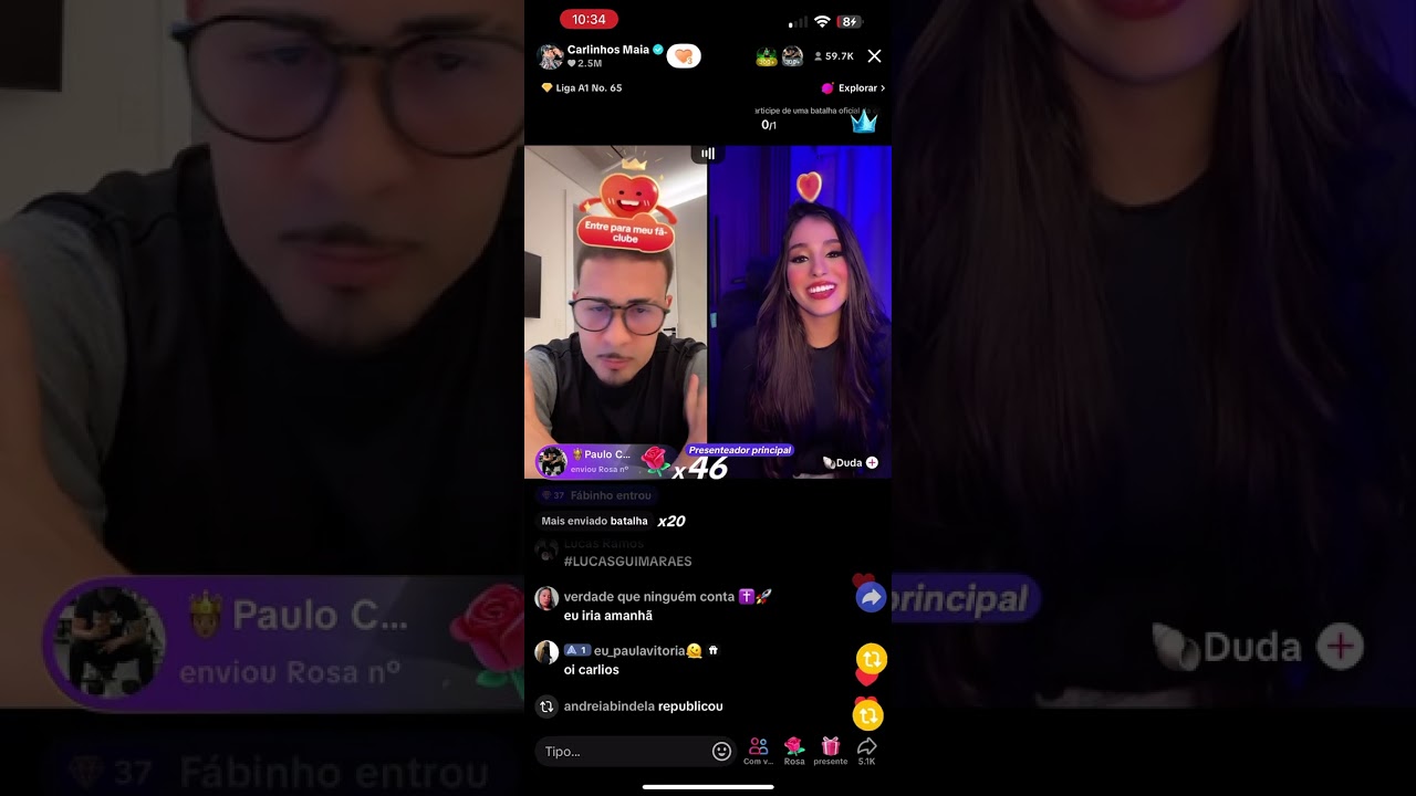 Carlinhos Maia confessa que não tem nada com a Duda