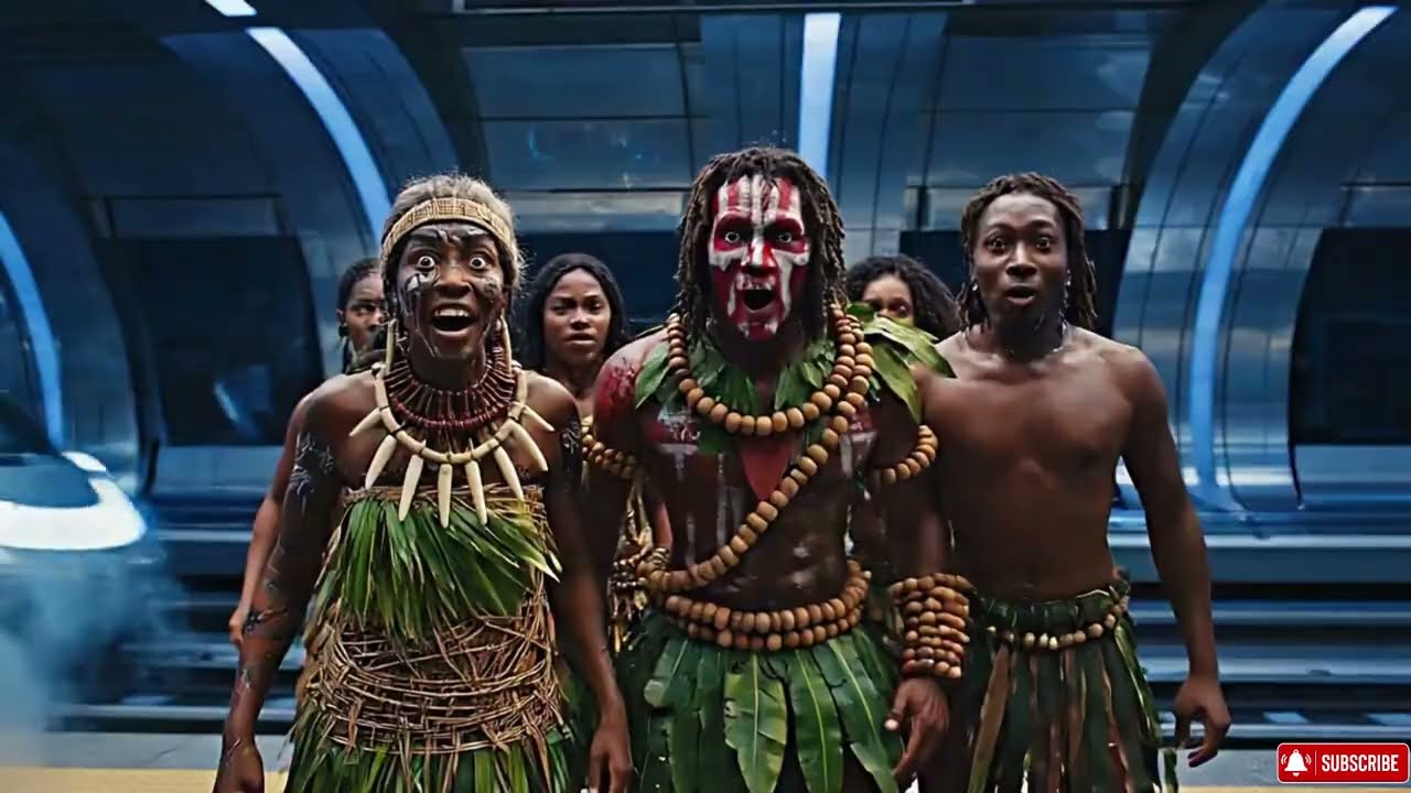 TribalWavez – TIME-TRIBE GO BOOM! – (Official Funny Tribal EDM / Afro-Electro Pop) | AI Cinematic