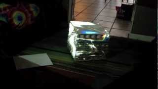 Projection Mapping Onto Squares and a Cube