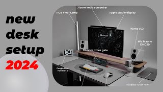 Góc Setup tối giản mơ ước năm 2024 của mình có gì | Desk Setup 2024