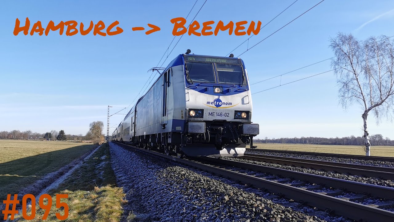 Führerstandsmitfahrt #095 - Im frostigen Norden nach Bremen