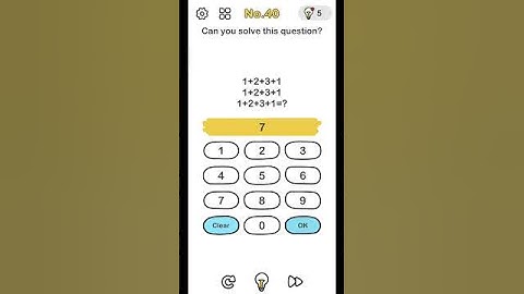 Brain Out Riddle Gameplay  iOS/Android Level 40