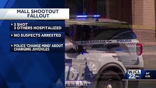Savannah Police change their mind about charges following mall shootout