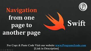 Navigation Controller | Navigate from one page to another page in SWIFT | iOS Developer