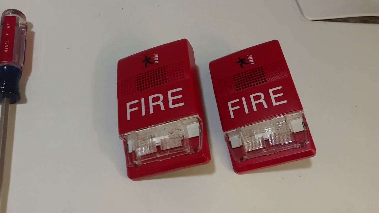 Looking at the inside of the EST Genesis horn strobe and remote strobe