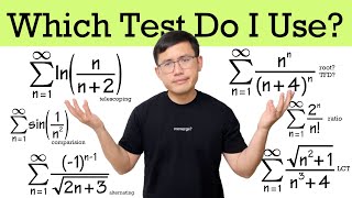 Which series convergence test do I use? (TFD, P-Series, Telescoping, DCT, LCT, AST,  Ratio, & more)
