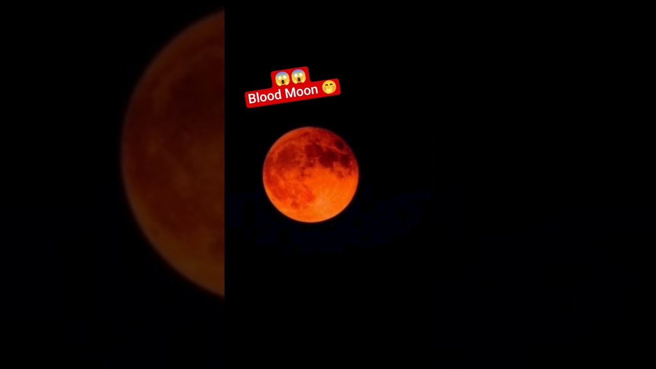 Blood Moon 2025 🌕🔴| Rare Lunar Mystery😱