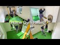 Satisfying Cleaning Motivation ✨ ASMR Home Gym Reset + DIY Mirror 💪 | From Messy ➝ Fresh &amp; Cozy