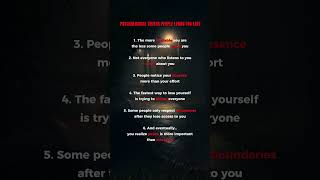 Psychological truths people learn too late