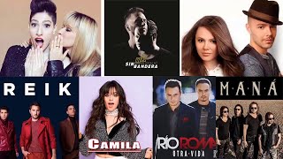 Ha Ash, Jessy Y Joy, Sin Bandera, Reik, Camila, Mana, Rio Roma | Musica romantica en español Relaj