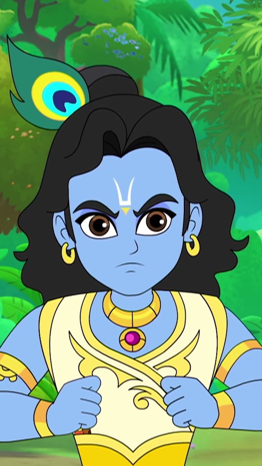 कान्हा को समझ आयी की गड़बड़ है | Kanha: Morpankh Samraat