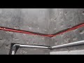 posisi pipa water heater di dalam tembok
