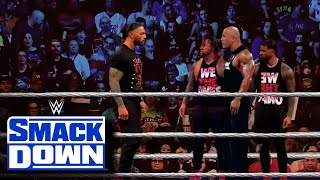 WWE - Roman Reigns Vs. The Usos & The Rock, Smackdown 2023
