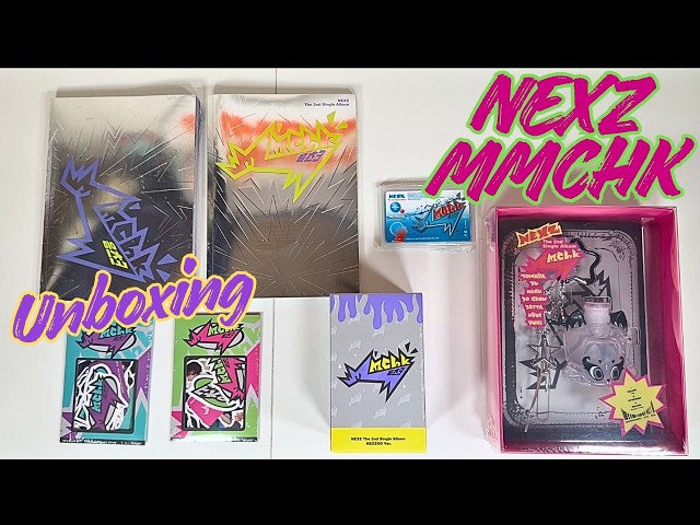 Unboxing: NEXZ MMCHK [MM, CHK, Sticker, Breath Film, Sanitizer