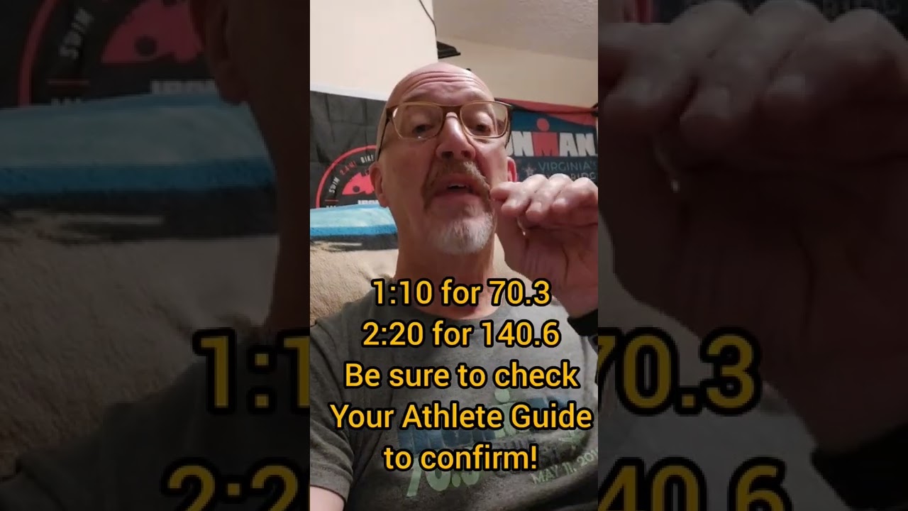 Ironman swim course cut-off time explained