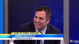 Mark Ruffalo `Foxcatcher` Interview: Working With Channing Tatum, Steve Carel