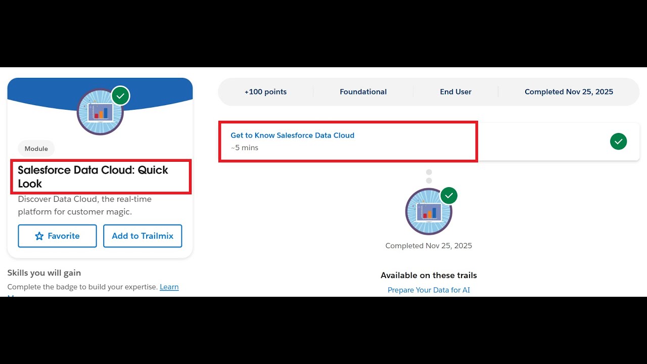 Salesforce Data Cloud: Quick Look | Salesforce Trailhead - YouTube