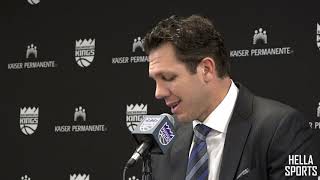 Luke Walton marvels at Buddy Hield’s performance in Kings win over Spurs