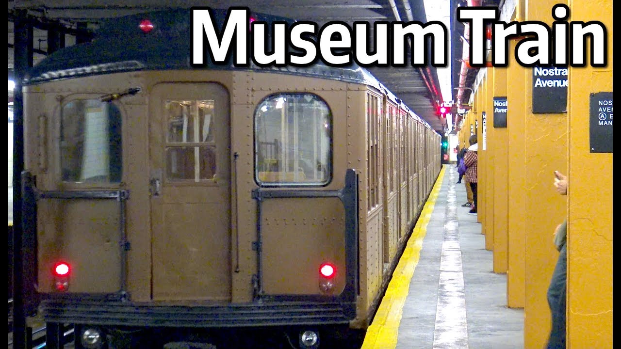 ⁴ᴷ BMT AB and D Type Museum Train Transfer Action