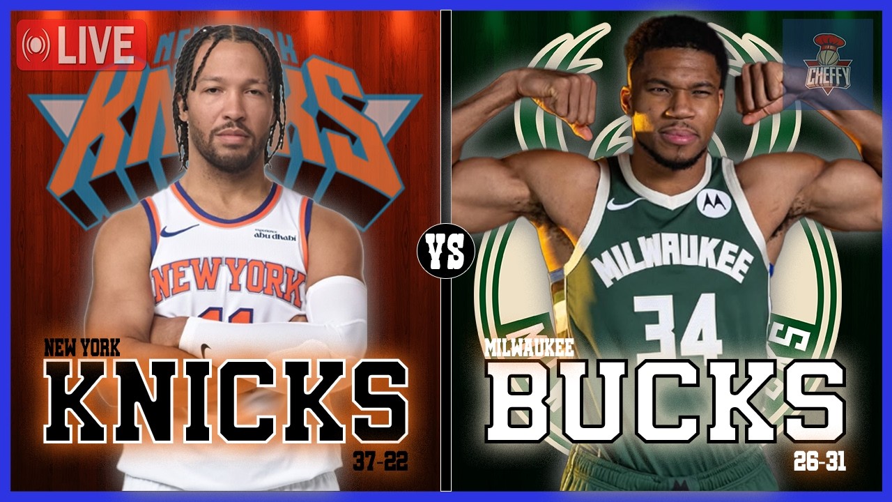 New York Knicks VS Milwaukee Bucks LIVE Play-By-Play | Pre and Post Game Coverage!