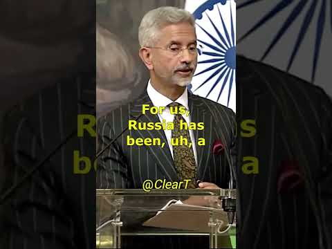 India-Russia Friendship – S. Jaishankar #shorts