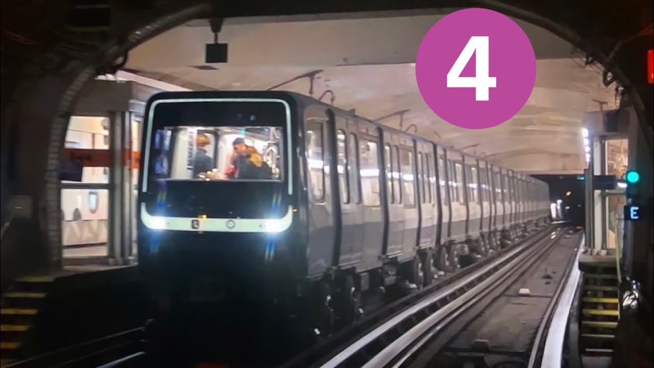 M4 : Time-Lapse - Bagneux / Porte de Clignancourt [4K]