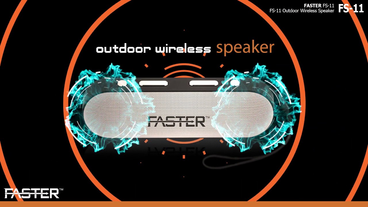 multimedia outdoor wireless speaker