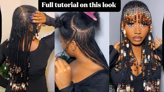 How I Achieved This Gorgeous Beaded Braid Transformation