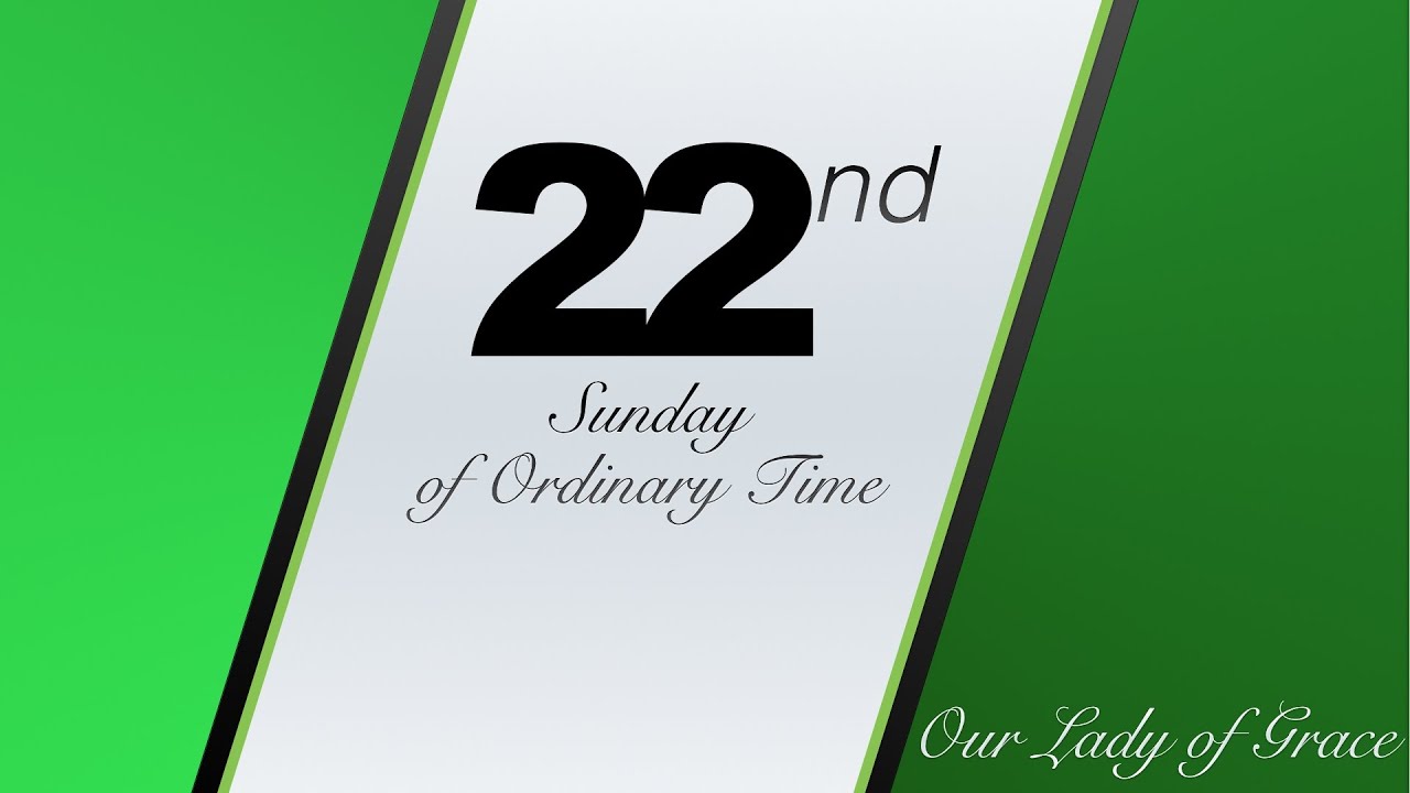 10-30-am-sunday-22st-sunday-in-ordinary-time-live-youtube