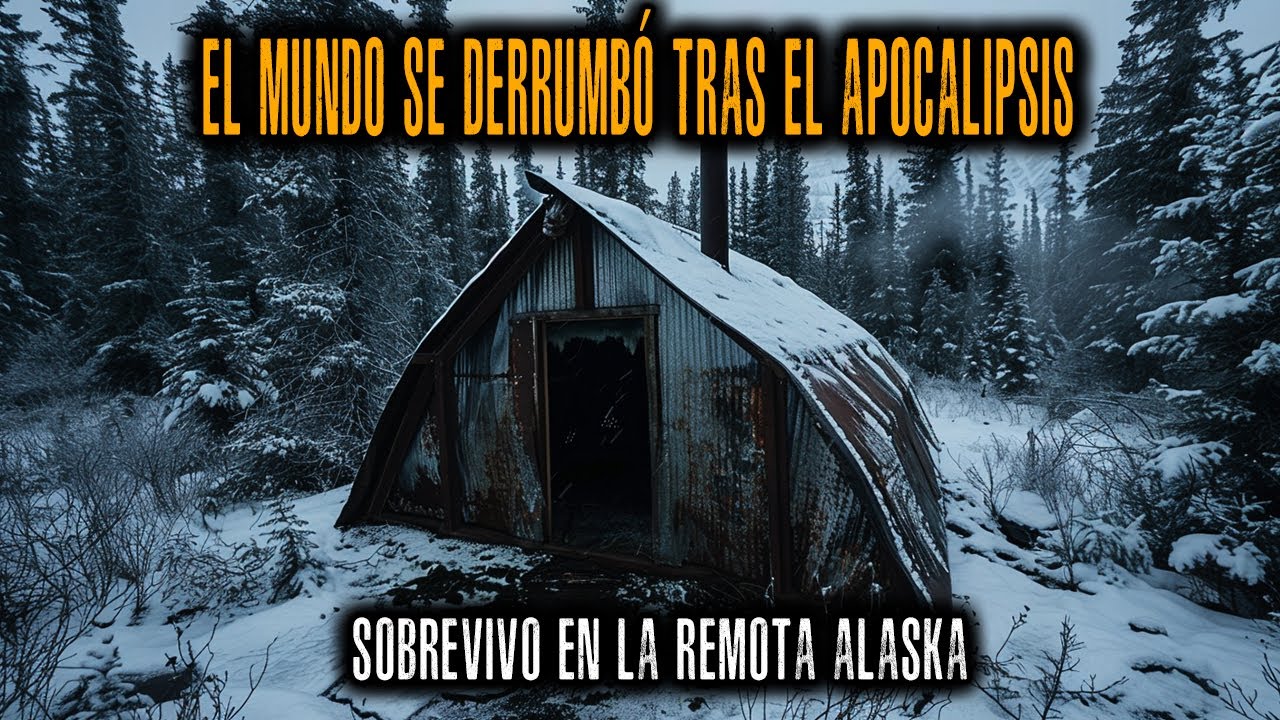 Nuestro mundo se DERRUMBÓ. Construí un refugio en una zona remota de ALASKA.