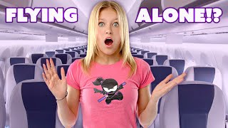 I took a 15hr Flight Home ALONE!