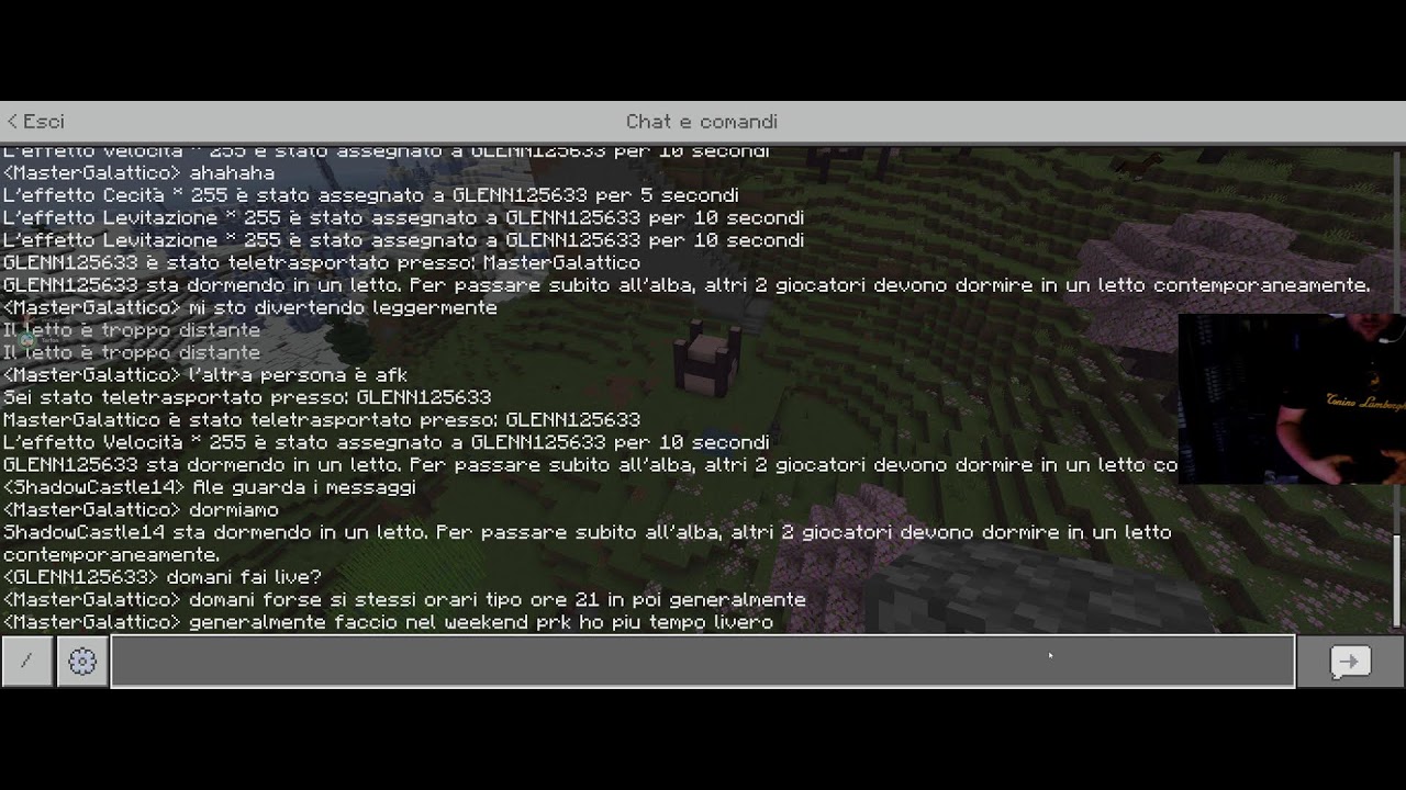 LIVE MINECRAFT BEDROCK VANILLA ITA EP.6 NEL CHILLING