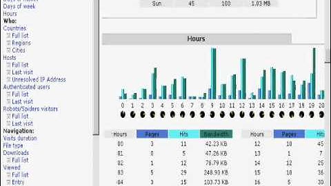 How to Check Your Stats Using Awstats - Internet Marketing Video Tutorials