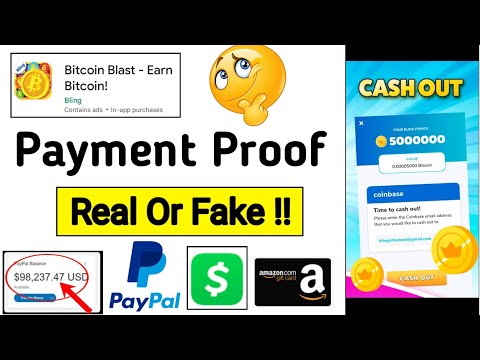 Bitcoin Blast Earn Bitcoin App Real Or Fake - Bitcoin Blast Payment Proof - Bitcoin Blast Cash Out