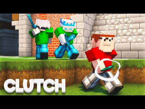 Clutching In Ranked Bedwars WITH An Eye Tracker