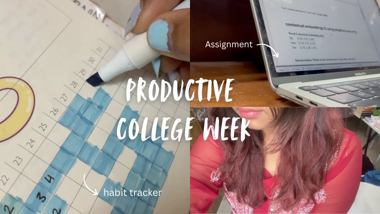 life as a masters student (computer science) | quiz, tracking habits, Ishika 2.0