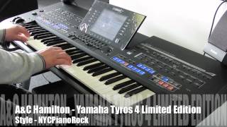 Yamaha Tyros 4 10th Anniversary Limited Edition Demo - NYC Piano Rock Resimi
