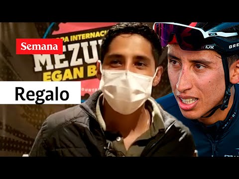 El regalo que le llevará Brandon Rivera Egan Bernal | Videos Semana