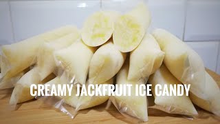 Creamy Jackfruit Ice Candy recipe #cravings #jackfruit #icecandy #creamyjackfruiticecandy #desserts