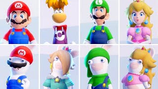 Mario + Rabbids Sparks of Hope - All Characters \& Special Moves (DLC Included)